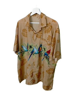 Camisa hawaiana loros