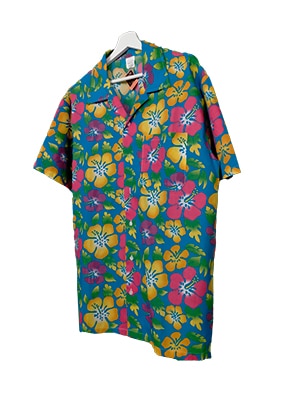 camisa hawaiana flores