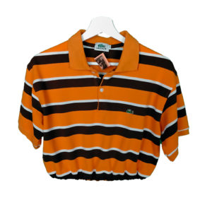 Crop Top Polo naranja