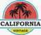 logo california vintage